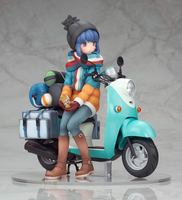 Rin Shima (Shima Rin with Scooter), Yuru Camp△, Alter, Pre-Painted, 1/10